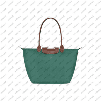 Foldable Longchamp Tote Bag with Leather Handles — Lightweight Travel Shopper