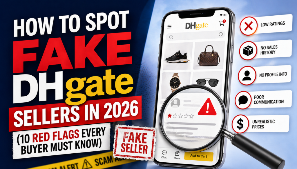 How to spot fake DHgate sellers