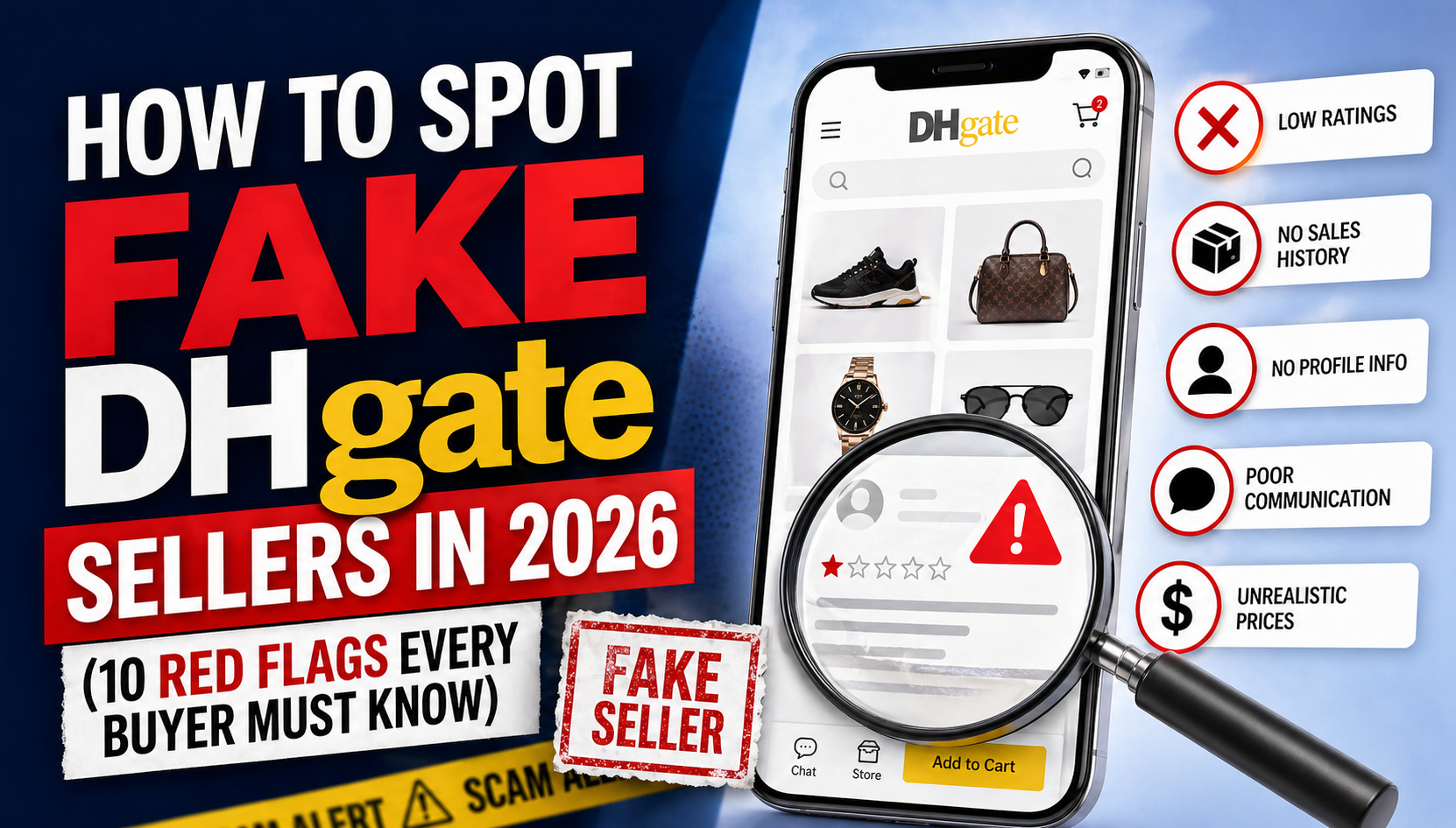 How to spot fake DHgate sellers