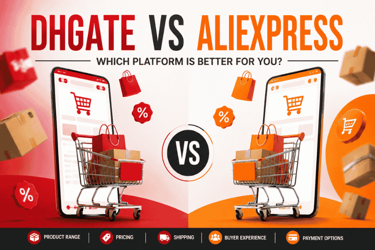 DHgate vs AliExpress comparison guide 2026